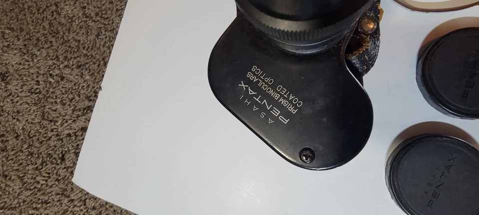 Vintage ASAHI Pentax Prism 7x50 Field Binoculars 7.1 Coated Japan - Image 3 of 4