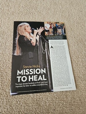 TPEEP478 MAGAZINARTIKEL & BILD 11X8'' STEVIE NICKS 