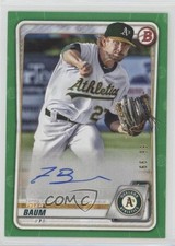2020 Bowman Prospects Auto Green 66/99 Tyler Baum #PA-TB Auto 4z8