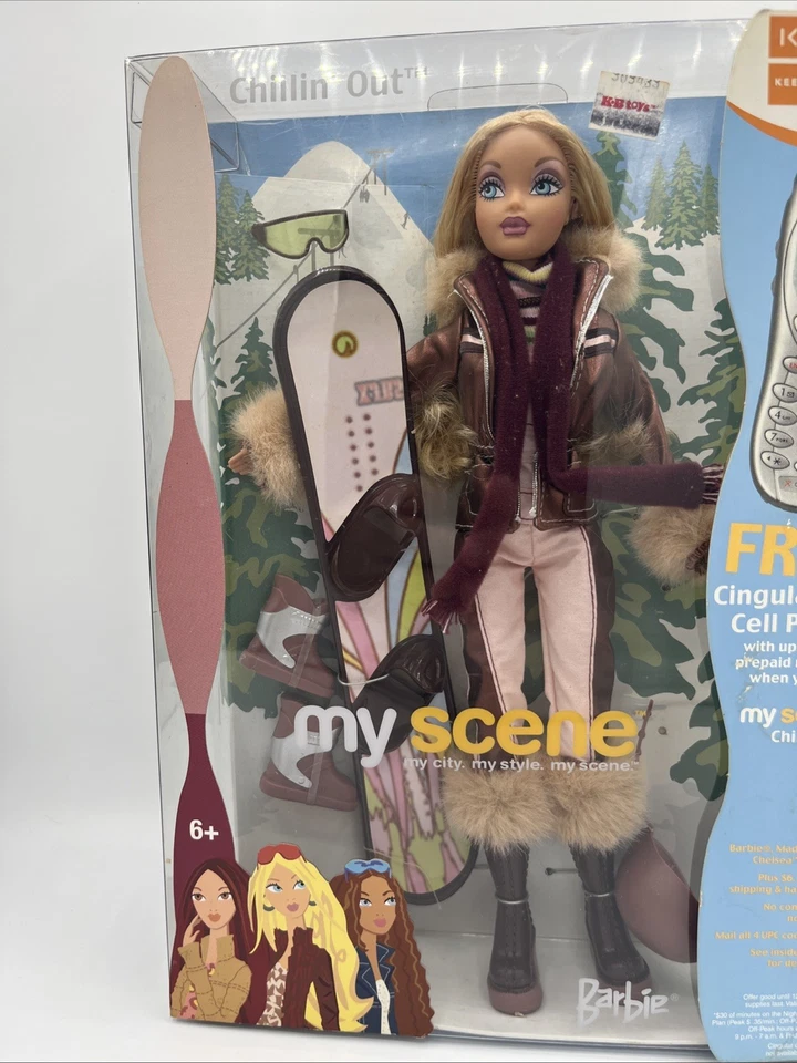 Barbie My Scene Chillin Out Muñeca y Conjunto de Accesorios 2003 Mattel C1586 ¡Nuevo! Foto 2 de 4