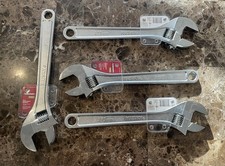 15 in. Husky Adjustable Wrench Pack of 4 New In Pack Wholesale Lot