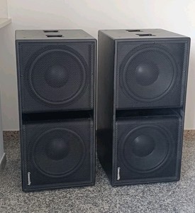Coppia G Sub 2x15" Community USA Funzionanti Subwoofer 38cm 2000watt Passivi 