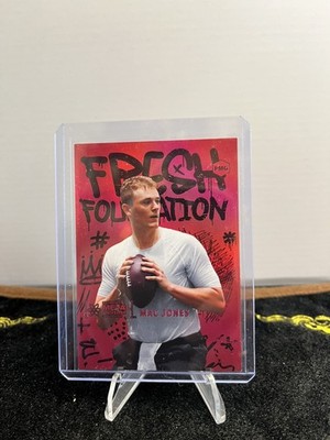2021 Metal Universe Fresh Foundation - Mac Jones #FF27 Red PMG Rookie /150