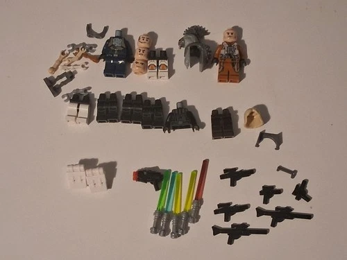 Lego Star Wars Minifigure Parts Lot And Accessories Some Rare
