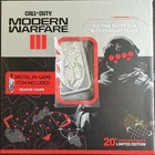 PAMP Call of Duty Modern Warfare III 2023 1oz Silver Bar 20th anniversary NIB!