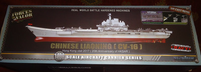 FORCES OF VALOR LIAONING CHINESISCHER FLUGZEUGTRÄGER 1/700 DRUCKGUSSMODELL KUZNETSOV