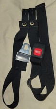 Wheelchair seat-belt with mounting brackets