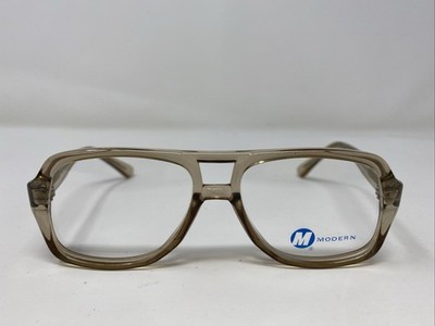 Modern Optical NATE SHADOW 48-18-135 Brown Gray Full Rim Eyeglasses Frame 7876