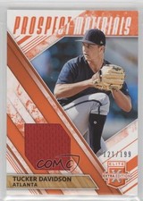 2019 Elite Extra Edition Prospect Materials Orange 121/199 Tucker Davidson q3o