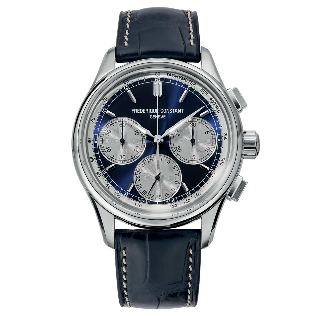 Frederique Constant Geneve Orologio Classic FlyBack Crono Blu FC-760N4H6
