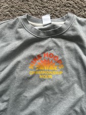 Nike Hoops Championship Hour Basketball Sweatshirt Gray DJ3024-063 Size S