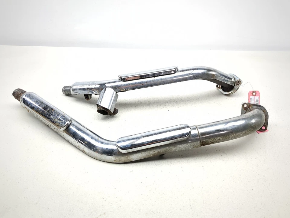 Tubos de escape 05-09 Suzuki Boulevard C50 VL800 - Imagem 4 de 4