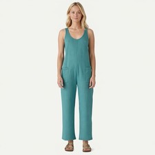 Patagonia Women's Ahnya Jumpsuit Wetland Blue Size XS NWT 109 MSRP