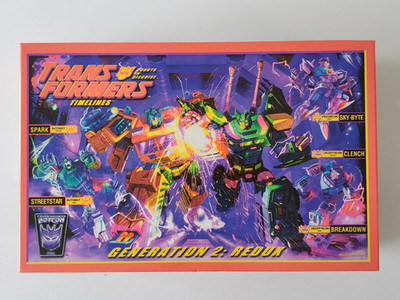 Transformers Botcon 2010 Generation 2 Redux Boxset
