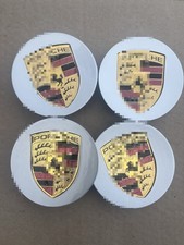 Set Of 4 Porsche Classic Hub Caps 76mm 2.99 Fits Most Oem Porsche Wheels