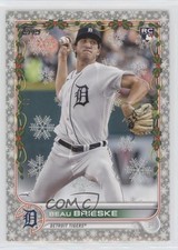 2022 Topps Holiday Mega Box Metallic Beau Brieske #HW104 0z5y