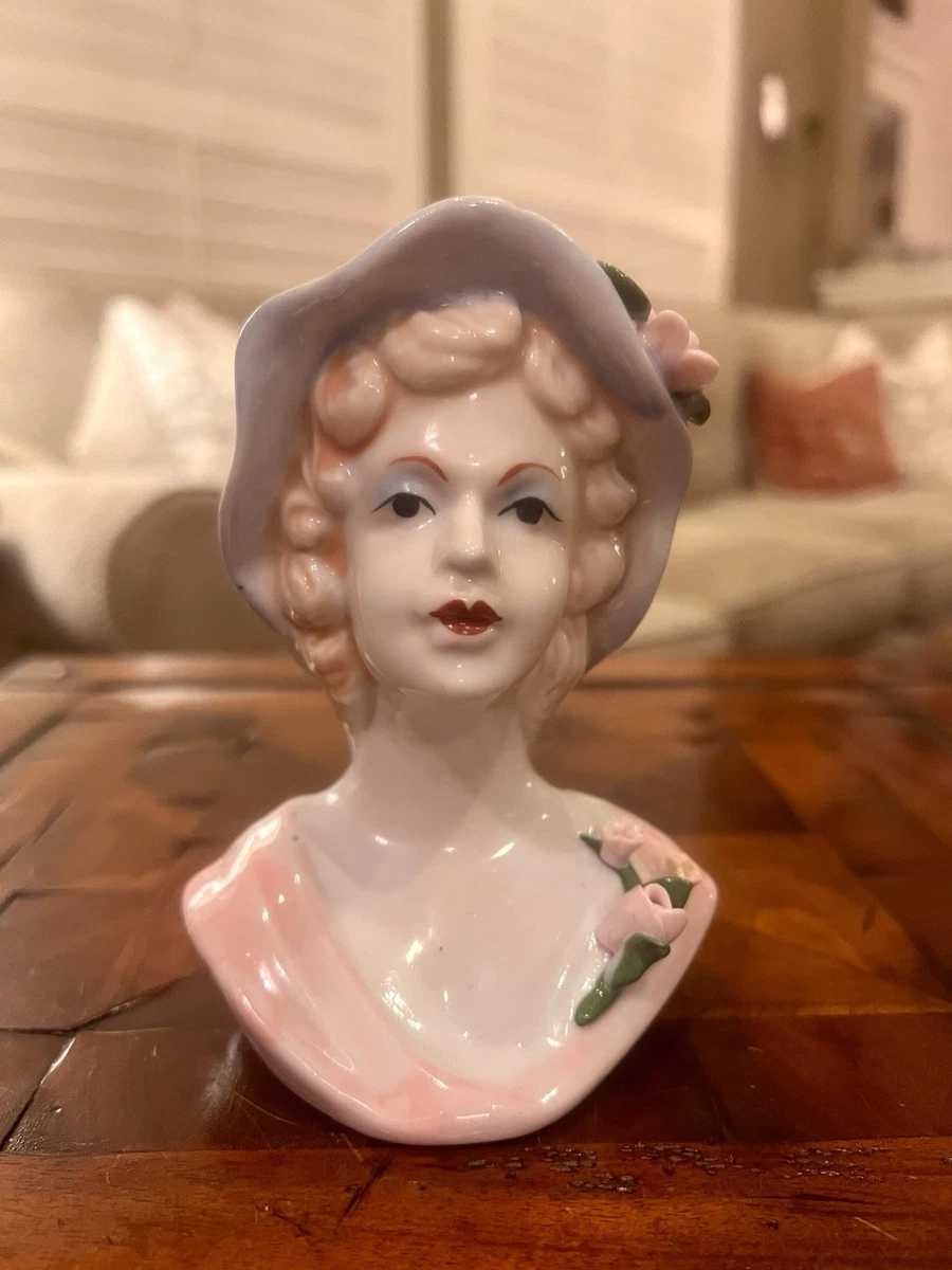 25+ Vintage Girl Head Vase Indiana OTHER China & Pottery Headvases