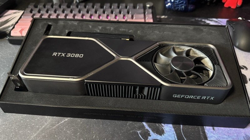 NVIDIA GeForce RTX 3080 Founders Edition 10GB GDDR6X Graphics Card