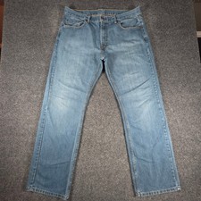 Levi's 559 Relaxed Straight Jeans Mens 36x32 Blue Medium Wash Denim 00559-0733