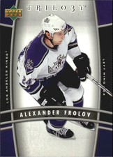 2006-07 Upper Deck Trilogy #47 Alexander Frolov - HKY