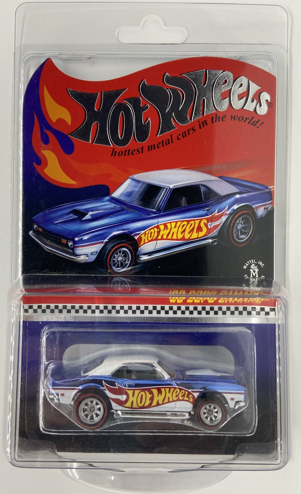 Hot Wheels 2014 '68 Copo Camaro Blue # 1504 / 4000