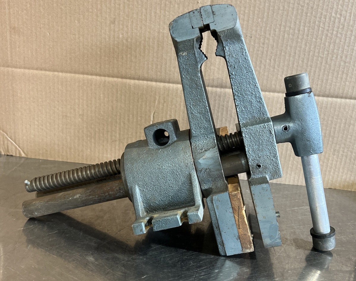 1930’ Vintage Vise Working Table イギリス製 Very Rare-Hard To Find VINTAGE WILTON WOOD & METAL WORK ROTATING