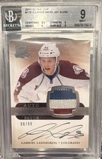 2011-12 Upper Deck The Cup - Auto Rookie Patch Gabriel Landeskog #179 /99