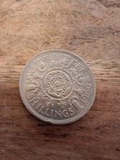 1966 UK (British) Elizabeth II Coin - 2 Shilligs