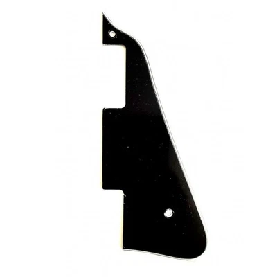 WD-MUSIC Plaque Pickguard Noir 3ply pour guitare Gibson Les Paul standard ou custom avec