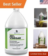 45 Pure Vinegar - Concentrated Industrial Grade 1-Gallon