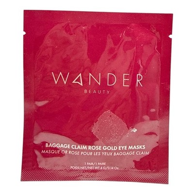 Wander Beauty Baggage Claim Rose Gold Eye Masks (4g/0.14oz)