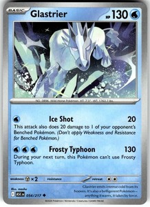 Glastrier 054/217 Ascended Heroes Uncommon Pokemon TCG