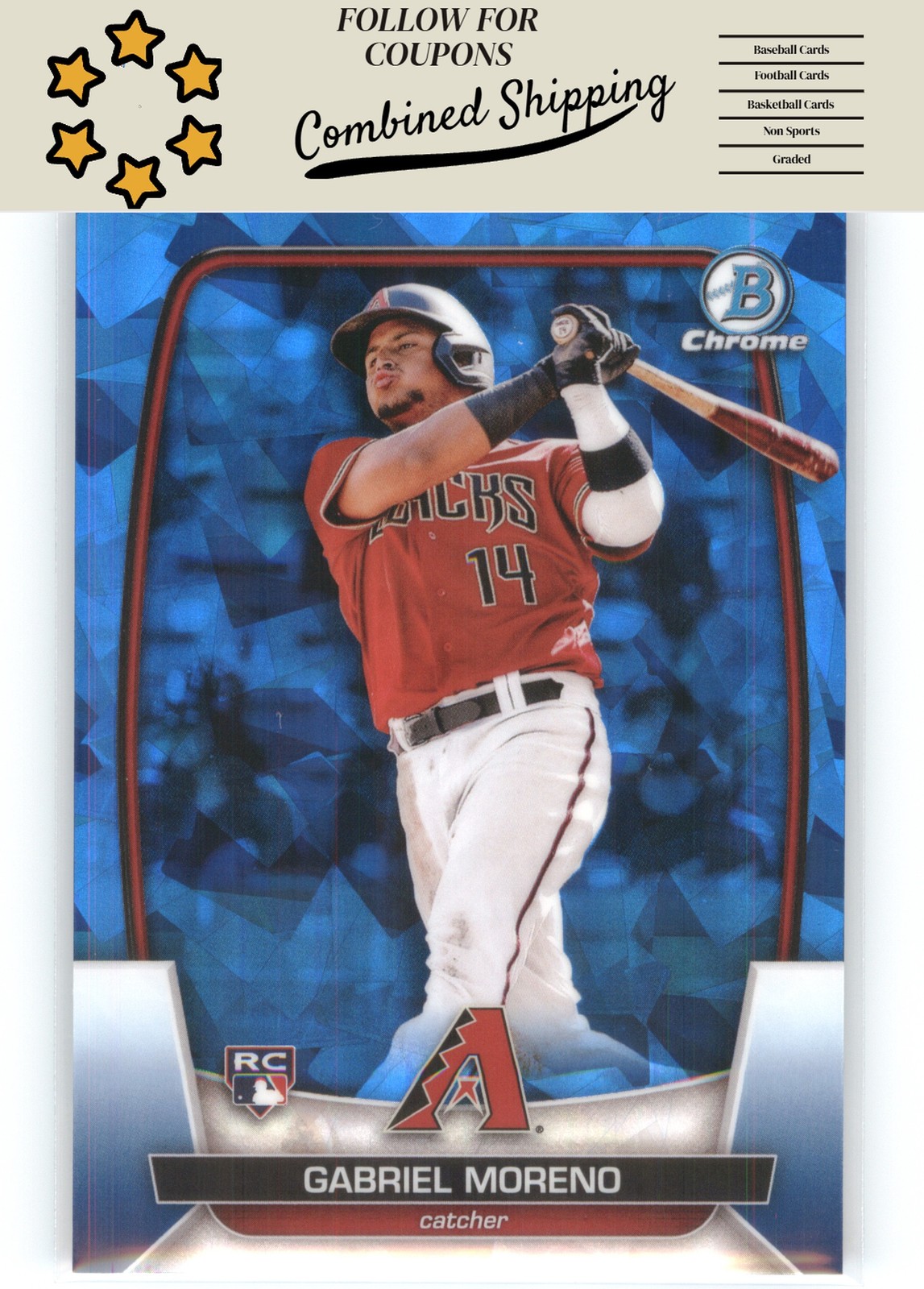 2023 Bowman Chrome Sapphire Edition #59 Gabriel Moreno