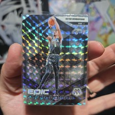 2024-25 Panini Mosaic Victor Wembanyama Epic Performers Prizm #1 Spurs