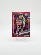 Tre Jones 2023-24 Panini Donruss RC Choice Red Mojo SP /99 #161 Spurs