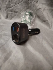 30w Car Cig Lighter Adapter Quick Charge 3.0 USB X2 USB C Car Charger 12V 24V