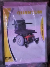 Quantum 610 Power Wheelchair with manual