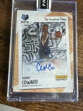Cedric Coward 2025-26 Panini Instant The Incoming Class Signed Auto /25 Rookie