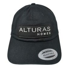 Alturas Homes Slideback Baseball Cap Black OS Embroidered The Classics Yupoong