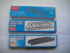 A Superb set of Model Railway HO/OO Peco Bridge Sections X 3 BNIB