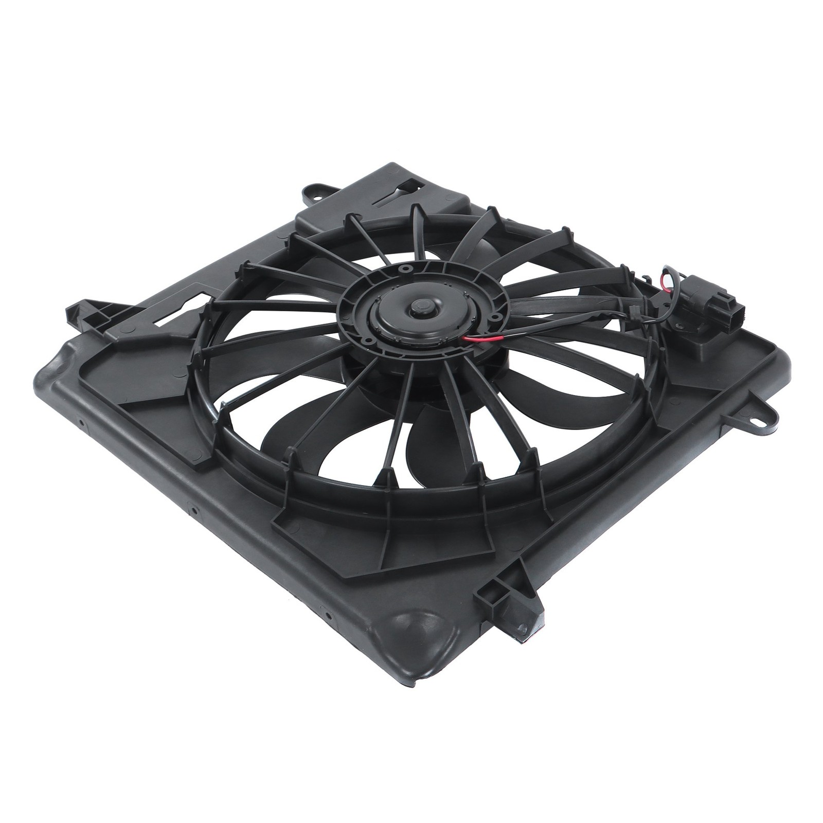 Radiator Cooling Fan Assembly For Jeep JK Wrangler 2007-2011 V6 3.8L 55056642AB thumbnail 8