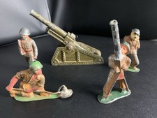 VTG Barclay Manoil Toy Soldiers ABULLOCK Lot of 5   SEE PICS AND DESCRIPTION