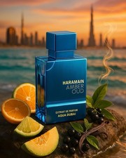 Al Haramain Amber Oud Aqua Dubai Extrait De Parfum 2.5 oz / 75 ml Unisex Spray
