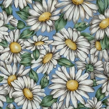 Sunflower Oval Tablecloth 58" X 80" EUC