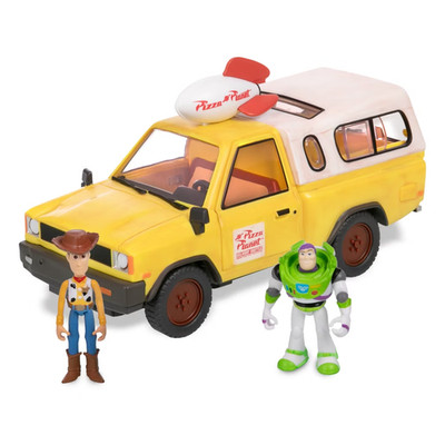 Toy Story Pizza Planet Truck Lieferwagen Figur Auto Buzz Lightyear Woody Disney