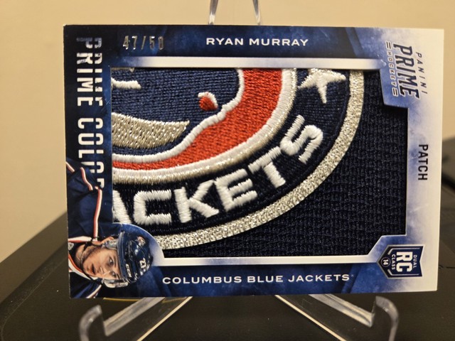 Ryan Murray RC Columbus Blue Jackets 13/14 Panini Prime Colors Sick Patch 47 /50