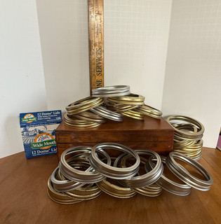 Ball widemouth lids and rings