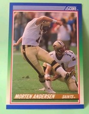 1990 Score - Morten Andersen #108 - New Orleans Saints