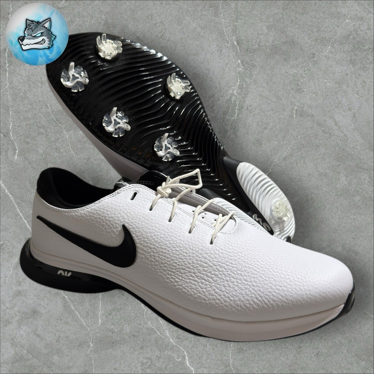 Nike Air Zoom Victory Tour 3 Golf Cleats White Black DX9025  display picture 3