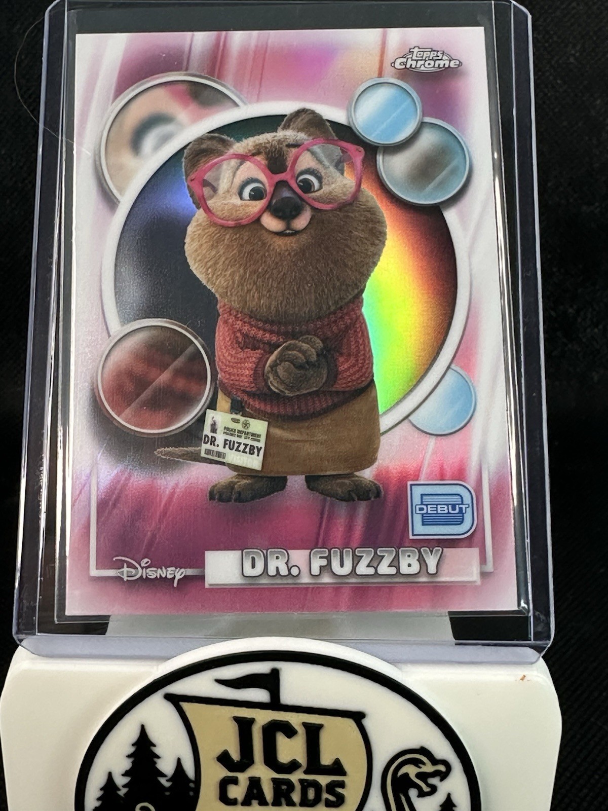 2026 Topps Chrome Disney - Dr. Fuzzby #72 Refractor